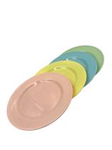 Prato Colorido Infantil Cor Sortida 20cm 4 Unidades Prato Colorido Infantil Cor Sortida 20cm 4 Unidades