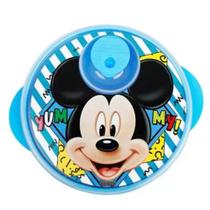 Prato com Divisões E Tampa para Microondas Disney Baby Mickey