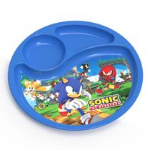 Prato com Divisoria Infantil Sonic Original POTTE