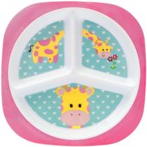 Prato com divisória plástico Buba Prato com divisória plástico Buba