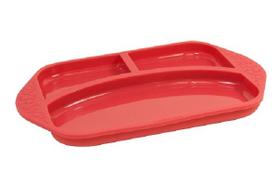 Prato Com Divisórias Silicone Marcus - Marcus & Marcus