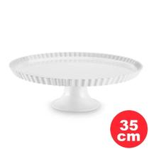 Prato com Pé Borda Buffet Ø 35,5 cm - Haus Concept