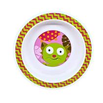 Prato com Ventosa Rosa- Funny Meal Multikids Baby Prato com Ventosa Rosa- Funny Meal Multikids Baby