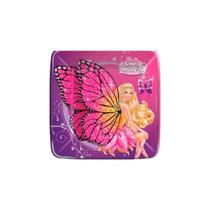 Prato Coração Barbie Butterfly 18Cm Com 8Un Regina