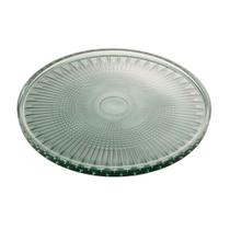 Prato Cristal De Chumbo P/Servir Queen Verde 32cm -Wolff