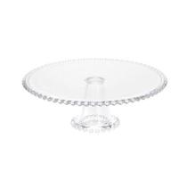 Prato Cristal p/ Bolo com Pé Pearl 31 x 11 cm Wolff Prato Cristal p/ Bolo com Pé Pearl 31 x 11 cm Wolff