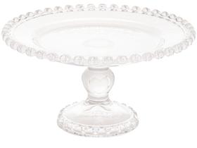 Prato Cristal Redondo de Servir Lyor Coração