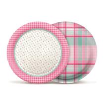 Prato Cromus 18cm Jardim Encantado C/8 Unidades - Cromus festas