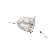 Prato De Alimentação Para Camarões Em Aço Inoxidável, Recipiente Metálico, Gaiola De Isca,