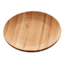 Prato De Bambu Natural Lyor Verona 11cm Petiscos Salgados