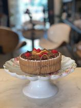 Prato de bolo c/ pe vo dulce