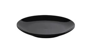 Prato de bolo elegance 30 cm pp cor:preta