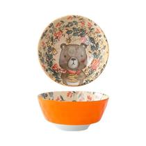 Prato De Cerâmica Com Animais Da Floresta, Forma Para Assar, Prato De Salada, Utensílios De Cozinha