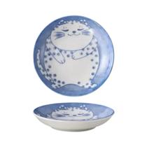Prato De Cerâmica Para Molho De Sobremesa Gato Da Sorte, Prato De Sushi Cartoon, Prato Especial Para