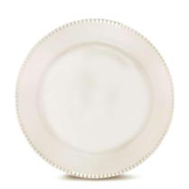 Prato de Cerâmica Sobremesa 20.4cm Perla Yoi Branco Prato de Cerâmica Sobremesa 20.4cm Perla Yoi Branco