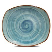 Prato de comer sobremeza pratu retangular