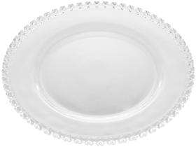 Prato de Cristal Redondo 19,3cm Transparente - Raso de Sobremesa Lyor Coração