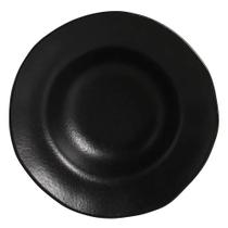 Prato de Entrada Sobremesa Orgânico Preto Matte 250ml 5,5x19cm 1601473901 - Porto Brasil