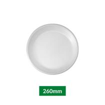 Prato de EPS Fundo Ø 26cm com 25 Unidades Meiwa