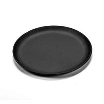 Prato de Ferro Fundido Redondo Servir Cozinhar Chapa Lisa 24x1,5cm Preto Panela Mineira Prato de Ferro Fundido Redondo Servir Cozinhar Chapa Lisa 24x1,5cm Preto Panela Mineira