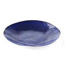 Prato de jantar guzzini em acrílico riviera 27,5cm mediterranean blue 13290176
