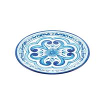 Prato de jantar guzzini em melamina 27,5cm azul 28191152