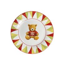 Prato De Jantar Natal Ursinho Vintage Pj11t1138