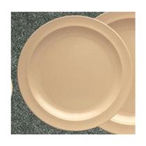 Prato de Jantar Yanco Nessico 20 cm Melamina Bege Caixa com 48 Prato de Jantar Yanco Nessico 20 cm Melamina Bege Caixa com 48