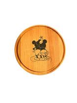 Prato de Madeira Simonaggio Disney - Mickey e Minnie Prato de Madeira Simonaggio Disney - Mickey e Minnie