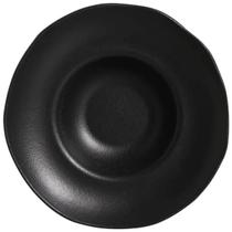 Prato de Massa Cerâmica Porto Brasil Preto Matte 450ml Jantar Mesa Posta Cozinha Prato de Massa Cerâmica Porto Brasil Preto Matte 450ml Jantar Mesa Posta Cozinha