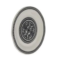 Prato de Melamina 27,5cm Branco Decorado - FRG2312 Frigopro Prato de Melamina 27,5cm Branco Decorado - FRG2312 Frigopro
