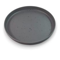 Prato De Mesa Linha Orgânica Cinza 27Cm - Ad Prato De Mesa Linha Orgânica Cinza 27Cm - Ad
