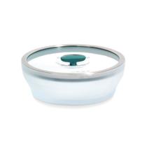 Prato de microondas Anyday Cookware, vidro sem plástico, 2 peças