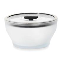 Prato de microondas Anyday Cookware, vidro sem plástico, 2 peças