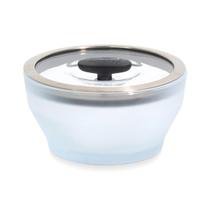 Prato de microondas Anyday Cookware, vidro sem plástico, 400 ml, preto Prato de microondas Anyday Cookware, vidro sem plástico, 400 ml, preto