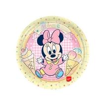 Prato de Papel 18 Cm festa Festa Baby Minnie E Amigos 8 Uni Regina Festas - Inspire sua Festa Loja Prato de Papel 18 Cm festa Festa Baby Minnie E Amigos 8 Uni Regina Festas - Inspire sua Festa Loja