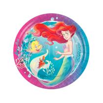 Prato de Papel - Ariel - 18 cm - 8 unidades - Regina - Rizzo