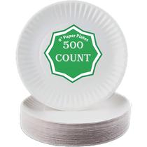 Prato de papel descartável Spa Stix 6 - Pacote com 500 Prato de papel descartável Spa Stix 6 - Pacote com 500