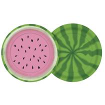 Prato de papel redondo 18 cm Festa Melancia 8 un - Regina Festas - Inspire sua Festa Loja Prato de papel redondo 18 cm Festa Melancia 8 un - Regina Festas - Inspire sua Festa Loja