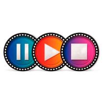 Prato de Papel Sortido - Festa Influencer - 8 unidades - Cromus - Rizzo