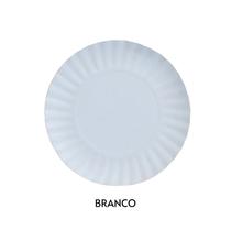 Prato De Papelão Branco N 2 - 100 Unidades