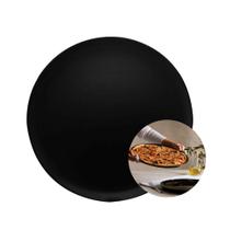 Prato de Pizza Grande Raso Vidro Opalino Preto Friends Time Luminarc 32cm Lyor