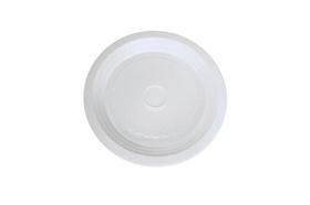 Prato de Plástico Raso 26cm Forfest Branco 10Un Prato de Plástico Raso 26cm Forfest Branco 10Un