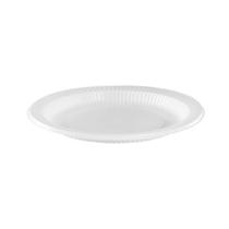 Prato de Plástico Redondo 21cm Branco com 10 unidades Fonplast