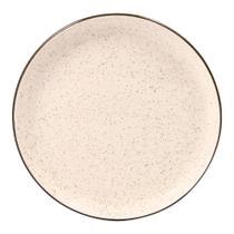 Prato de Porcelana Sobremesa Oxford Duna 20cm 1 peça Prato de Porcelana Sobremesa Oxford Duna 20cm 1 peça
