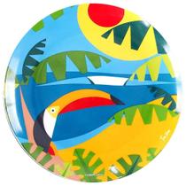 Prato De Porcelana Tucano - Tom Veiga - 24cm Prato De Porcelana Tucano - Tom Veiga - 24cm