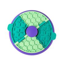 Prato de quebra-cabeça giratório interativo Slow Feeder Dog Bowl