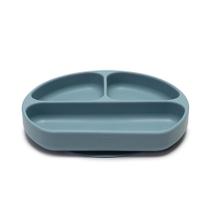 Prato de Silicone com Divisórias Piccolo Azul - Infanti Prato de Silicone com Divisórias Piccolo Azul - Infanti