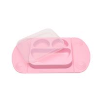 Prato De Silicone Portátil Para Bebê Prático Mimo Style