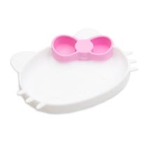 Prato de Silicone Prato com Ventosa para bebê Hello Kitty - Bumkins